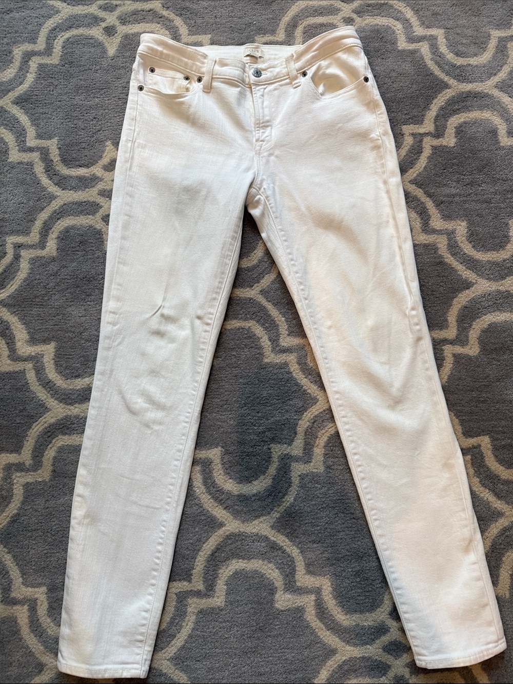 J. Crew White Women’s Skinny White Jeans